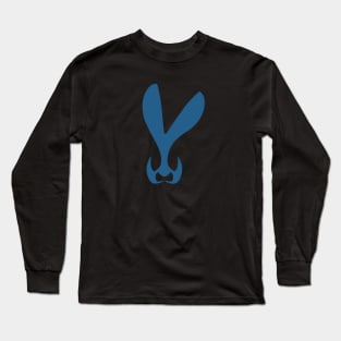 Jacked Rabbit Logo Design Long Sleeve T-Shirt